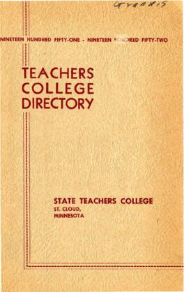 St. Cloud State University directory
