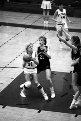 St. Cloud State University women's basketball game against North Dakota State University