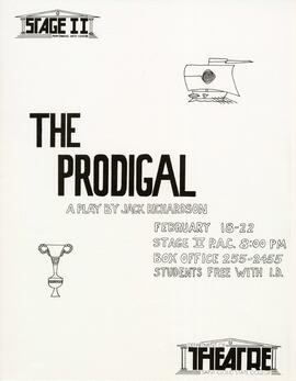 The Prodigal theatre production poster, St. Cloud State University