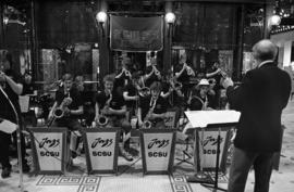 Jazz band performs at the Minnesota state capitol in St. Paul, St. Cloud State University