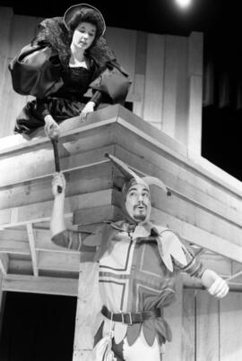 Olivia and Feste, "Twelfth Night," St. Cloud State University
