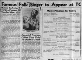 Lead Belly, St. Cloud State University