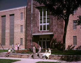 Stewart Hall (1948), exterior, St. Cloud State University