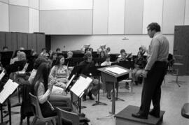 Band rehearsal, St. Cloud State University