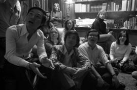 Vietnam students attend a party, St. Cloud State University