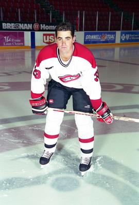 Hockey player Mark Hartigan, St. Cloud State University