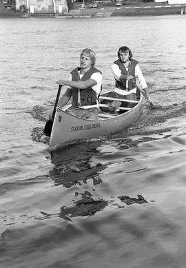 Homecoming canoe race, St. Cloud State University