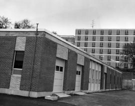 Maintenance Building and Heating Plant (1964) and Shoemaker Hall (1915), St. Cloud State University