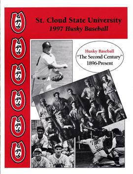 St. Cloud State University baseball media guide cover