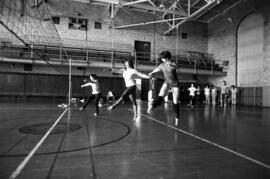 Merce Cunningham dance class in Eastman Hall (1930), St. Cloud State University