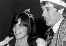 Snow Week royalty Dan Thomson and Carla Hellman, St. Cloud State University