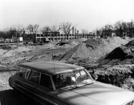 Education Building (1971) construction, St. Cloud State University