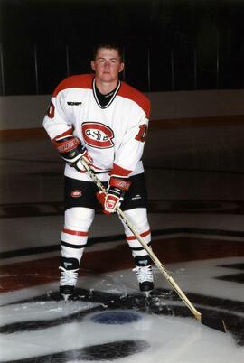 Hockey player Matt Bailey, St. Cloud State University