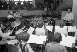 Jazz Ensemble plays at the Atwood Memorial Center (1966) Sunken Lounge