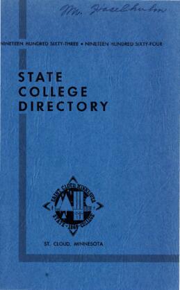 St. Cloud State University directory