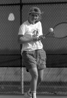 Women's tennis player Kris Sundby, St. Cloud State University