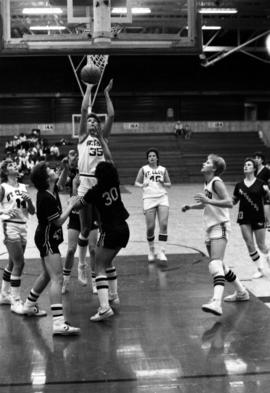 St. Cloud State University women's basketball game against the University of Wisconsin-Eau Claire