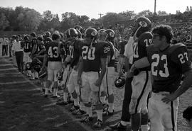 Football game, St. Cloud State University vs. St. John's University