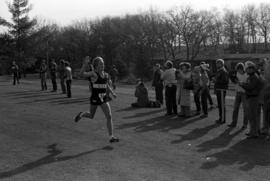 St. Cloud State cross country runner Scott Ergen finishes a meet