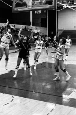 St. Cloud State University women's basketball game against the University of Wisconsin-Eau Claire