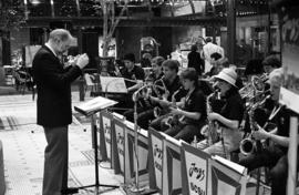 Jazz band performs at the Minnesota state capitol in St. Paul, St. Cloud State University