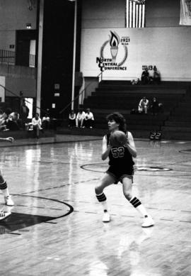 St. Cloud State University women's basketball game against Morningside College