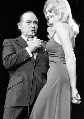 Bob Hope and Patrician Price at Halenbeck Hall (1965), St. Cloud State University