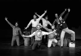 Cowhand dancers in "Oklahoma!" St. Cloud State University