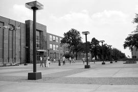 Campus pedestrian mall, St. Cloud State University