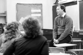 Glen Palm teaches a class, St. Cloud State University