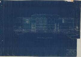Eastman Hall (1930) architectural drawings, St. Cloud State University