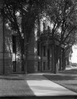 Old Main Building (1874) entrance, St. Cloud State University