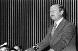 Wheelock Whitney speaks at Atwood Memorial Center (1966), St. Cloud State University