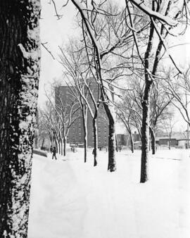 Sherburne Hall (1969), exterior, St. Cloud State University