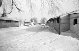 Veteran's housing (1946) at Selke Field (1937), St. Cloud State University