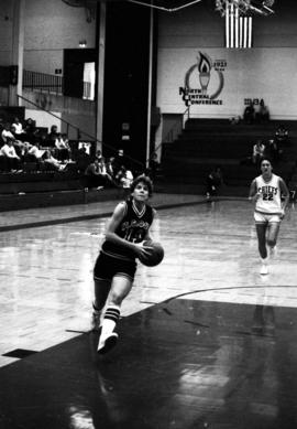 St. Cloud State University women's basketball game against Morningside College