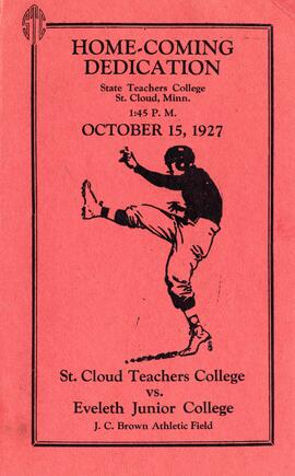 Homecoming program, St. Cloud State University