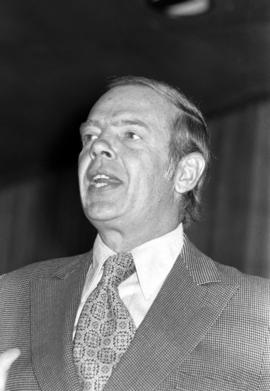 Wheelock Whitney speaks at Atwood Memorial Center (1966), St. Cloud State University