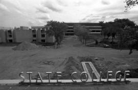 Campus mall construction, St. Cloud State University