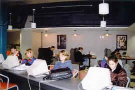 Students use computers in Atwood Memorial Center (1966), St. Clouds State University