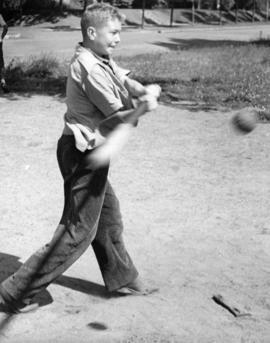 Children at play at Riverview (1913), St. Cloud State University