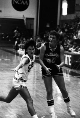 St. Cloud State University women's basketball game against Morningside College