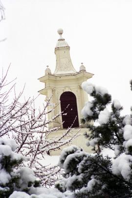 Riverview (1913) cupola, St. Cloud State University “B" Building (1947), St. Cloud State University