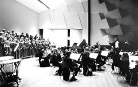 Orchestra performs, St. Cloud State University