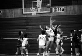 St. Cloud State University women's basketball game against Mankato State University