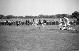 Football game, St. Cloud State University vs. St. John's University