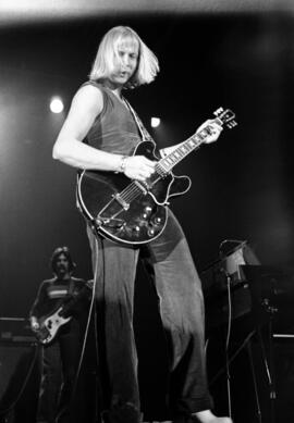 Kansas guitarist Kerry Livgren performs at Halenbeck Hall (1965), St. Cloud State University