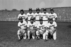 Members of the St. Cloud State University baseball team