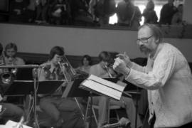 Jazz Ensemble plays at the Atwood Memorial Center (1966) Sunken Lounge