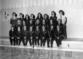 Women's swimming team, St. Cloud State University